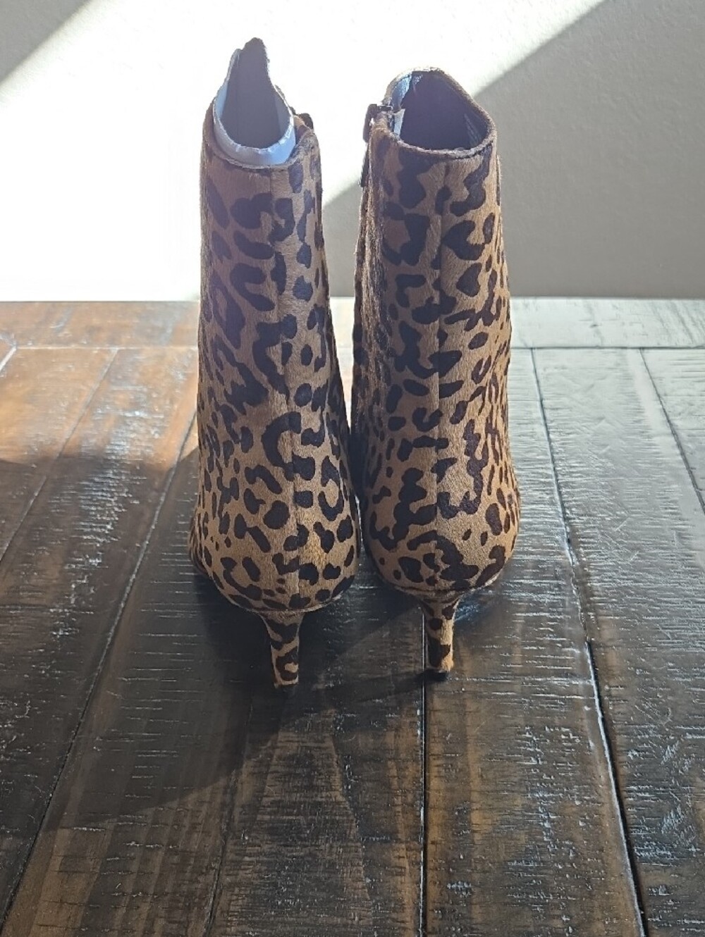 Steve Madden Alston Leopard Boots - Picture 4 of 7